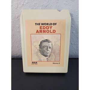 EDDY ARNOLD-The World of Eddy‎ Arnold - 8 Track tape
